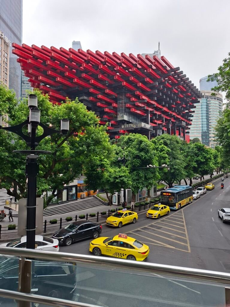 Modern building in Chongqing