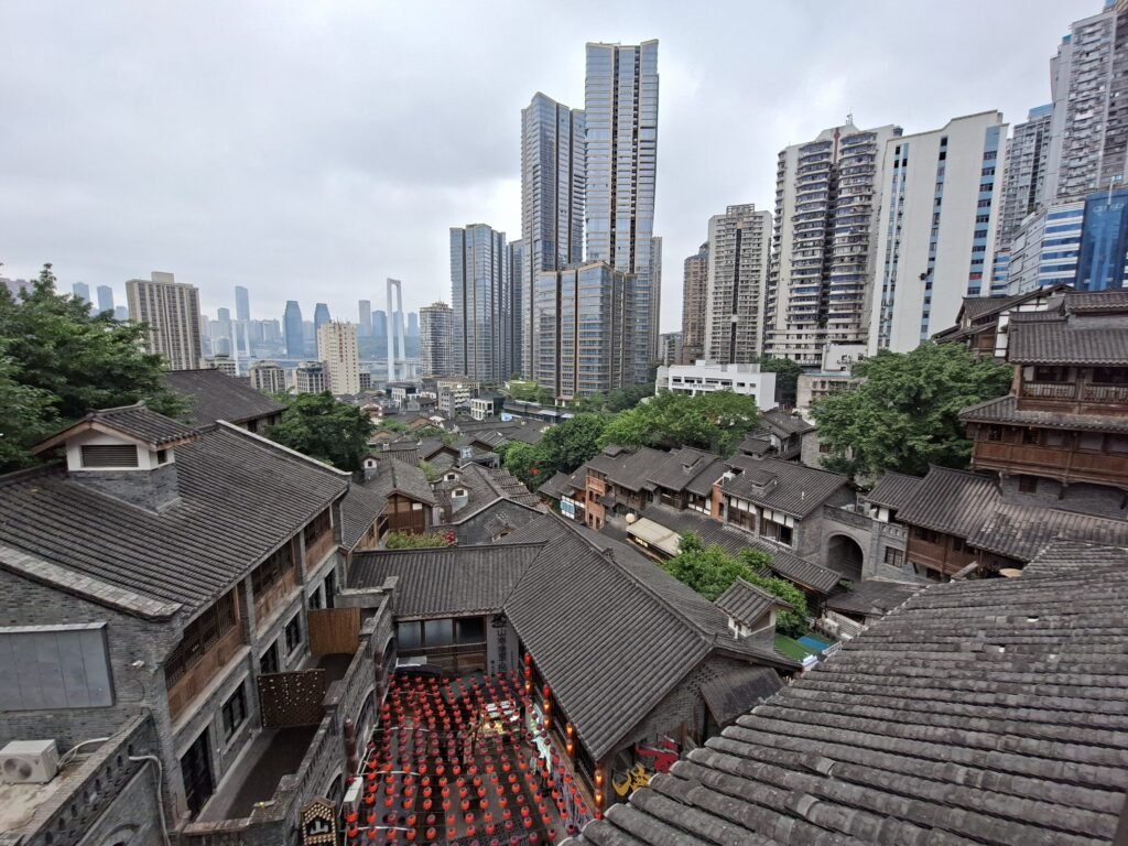 The old with the new in Chongqing